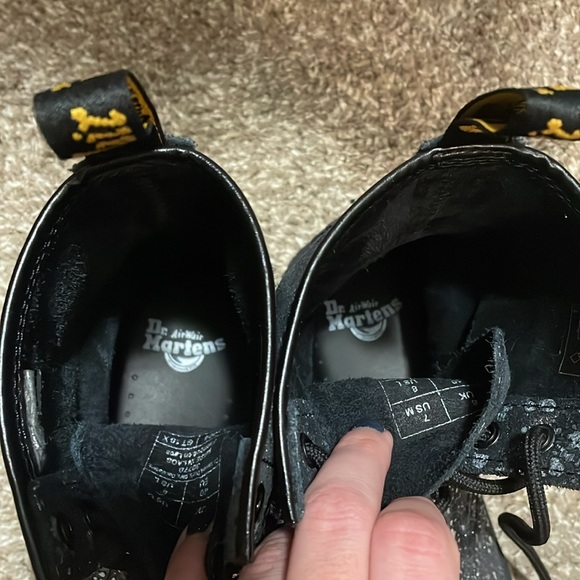 Dr. Martens 1460 Metallic Paint Splatter - Picture 7 of 13